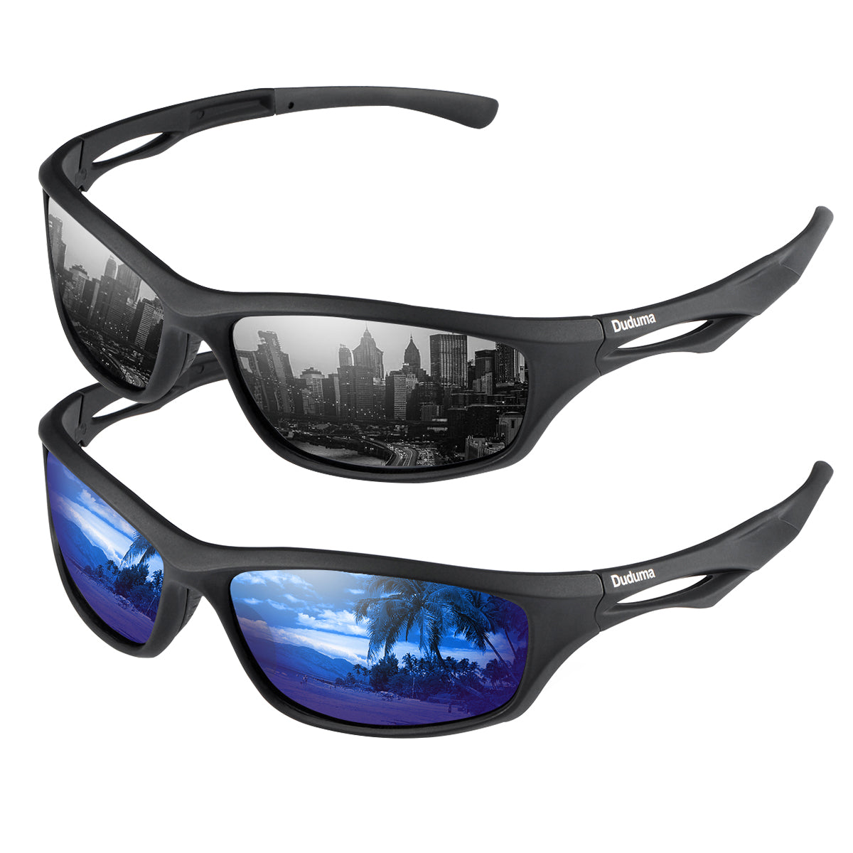 Duduma Sunglasses Mens Polarised Sports Sunglasses for Men Women Fishing Running Cycling Golf Sunglass Polarized UV Protection TR90