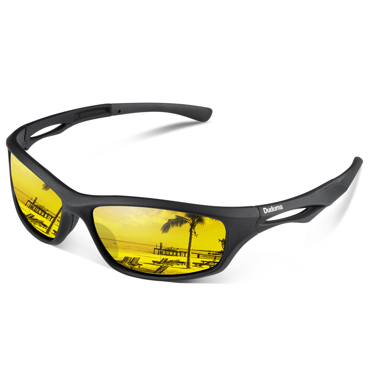 Duduma Sunglasses Mens Polarised Sports Sunglasses for Men Women Fishing Running Cycling Golf Sunglass Polarized UV Protection TR90