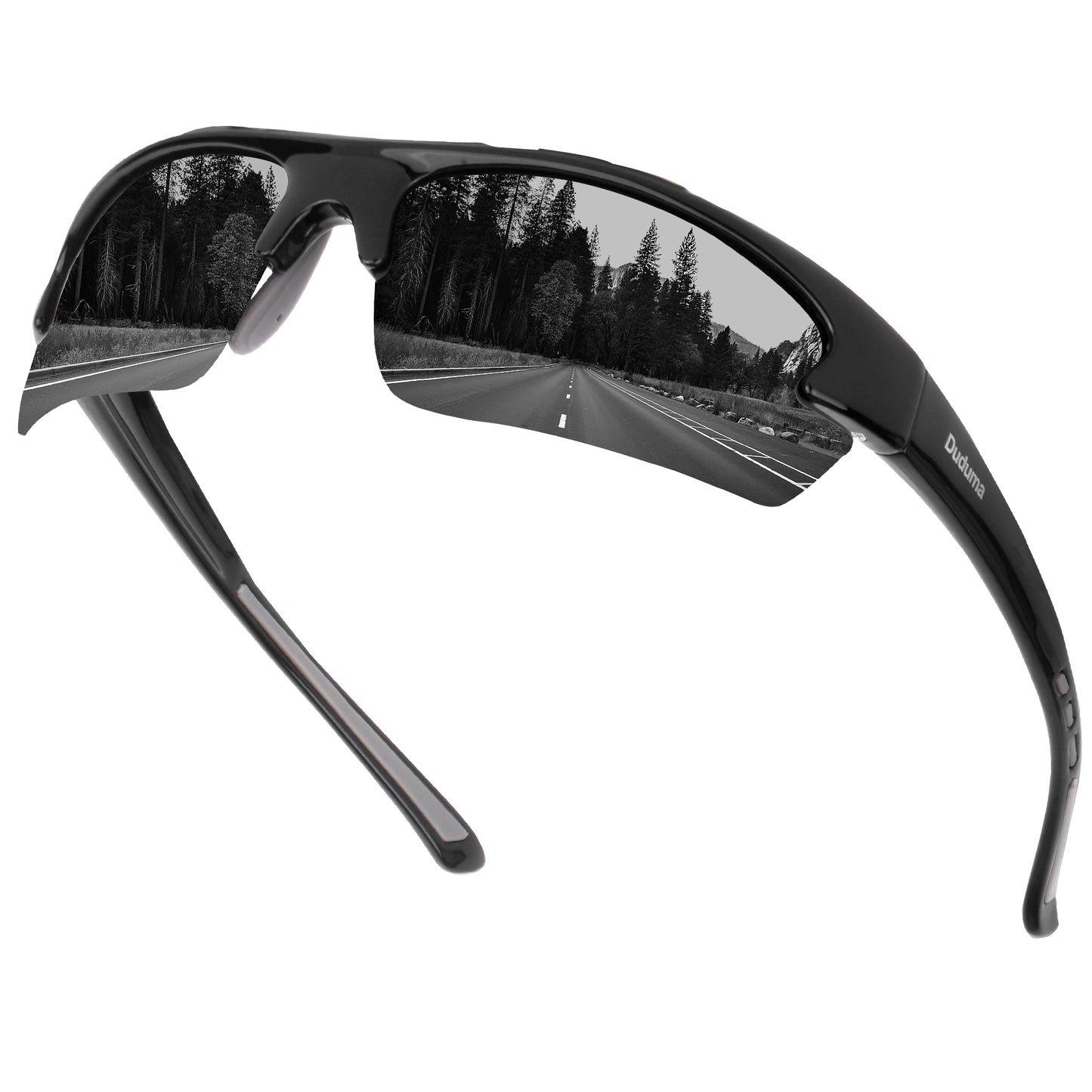 Duduma Polarized Sports Sunglasses for Men Fishing Cycling Running Golf Driving Sun glasses Glasses Tr62 Superlight Frame